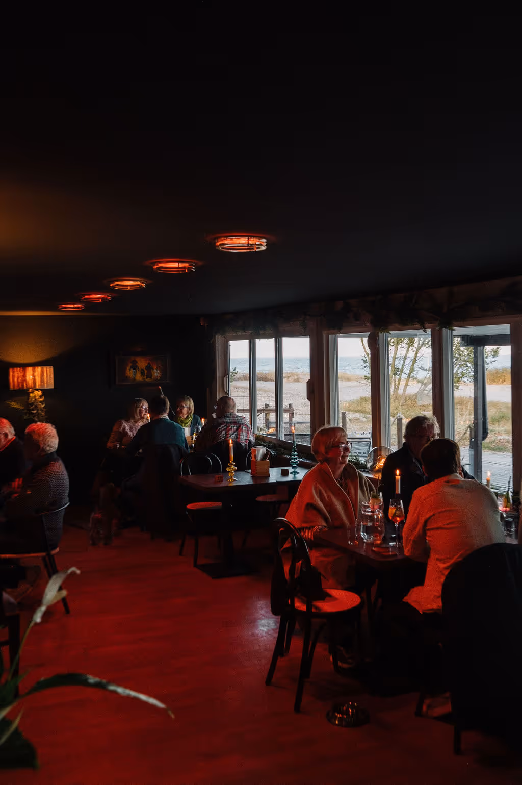 Restaurant ambience and interior.
