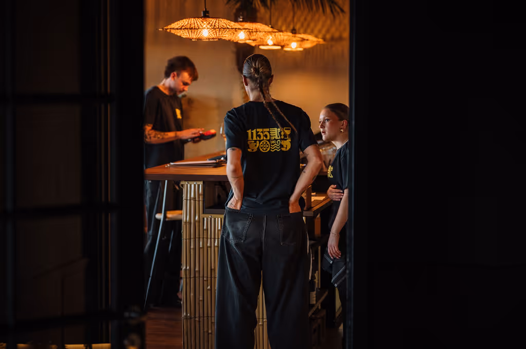 Restaurant ambience and interior.