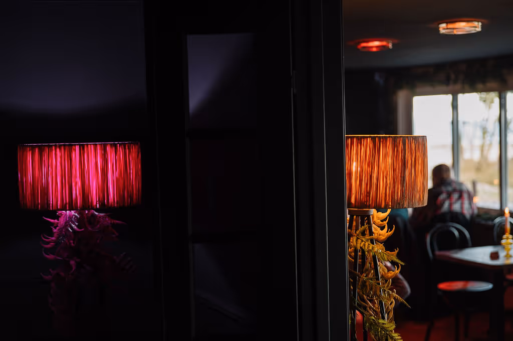 Restaurant ambience and interior.